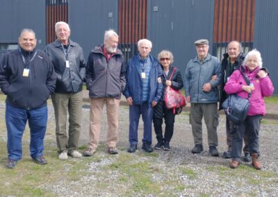 15/11/2024 De izq. a derecha: Jose Ignacio Castro, Daniel Levi, Javier Luzuriaga, Gabriel Braunstein, Edith Braunstein, ( esposa), Horacio Salva, Oscar Ignazzi y María Leticia Rovetta.