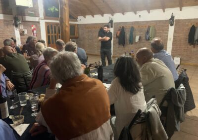 Cena AEIB 2025. Saludo del presidente de la AEIB, German Serrano .